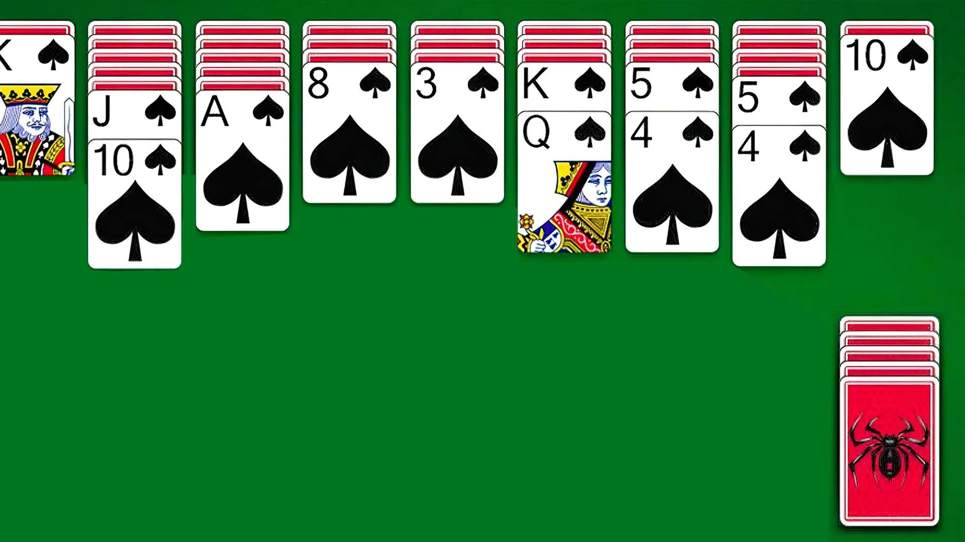 Klondike solitaire one turn